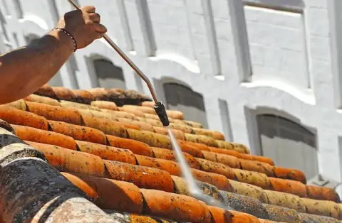 Nettoyage de toitures - Gauville-la-Campagne